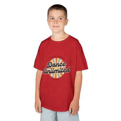 “Dance Unlimited: Potential & Growth” Retro Graphic T-Shirt for Kids – Motivational Dance Shirt - Youth Dance Inspiration Tee
