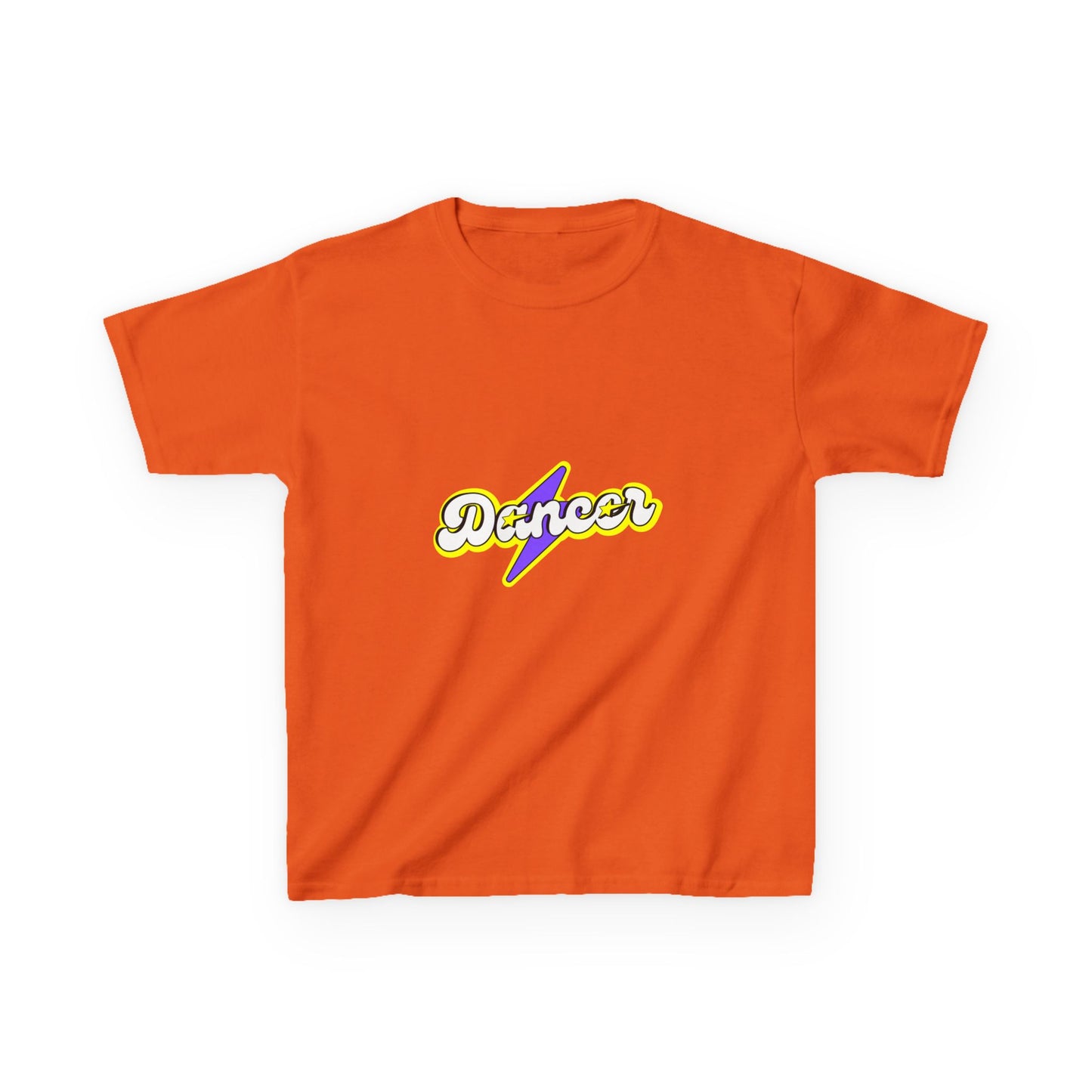 "Dancer" Youth Short Sleeve Tee – Superhero-Inspired Graphic Dance Shirt for Kids and Young Performers