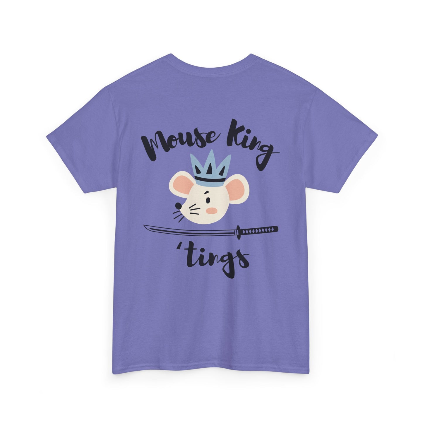 “Mouse King ’Tings” Back Print ADULT T-shirt + “Nutcracker 2025” Front – Unisex Heavy Cotton Tee | Ballet Holiday Dance Apparel