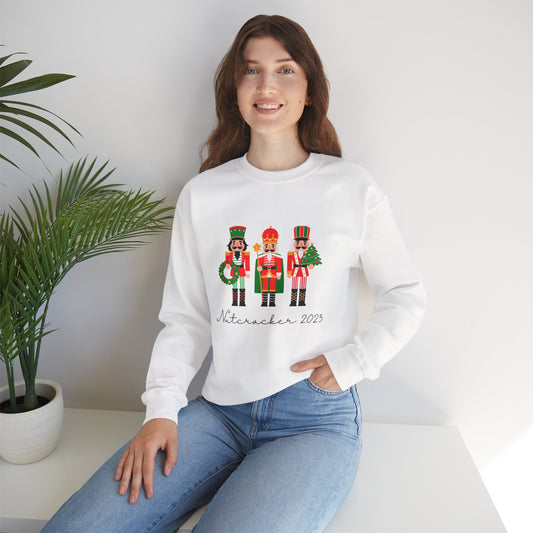 “Nutcracker 2025” ADULT Sweatshirt – Unisex Heavy Blend Crewneck | Ballet Holiday Dance Sweatshirt for Dancers