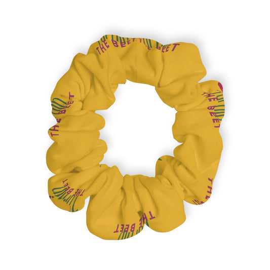 "Turnip the Beet” Scrunchie – Funny Dance Pun Hair Accessory with Cute Pepper Graphic