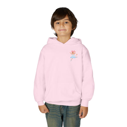 “Every Meow & Then I Dance” Adorable Dancing Cat Graphic | Cute Cat Dance Hoodie for Kids & Young Ballet Enthusiasts - Unisex Youth Hoodie