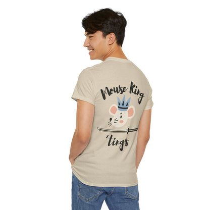 “Mouse King ’Tings” Back Print ADULT T-shirt + “Nutcracker 2025” Front – Unisex Heavy Cotton Tee | Ballet Holiday Dance Apparel