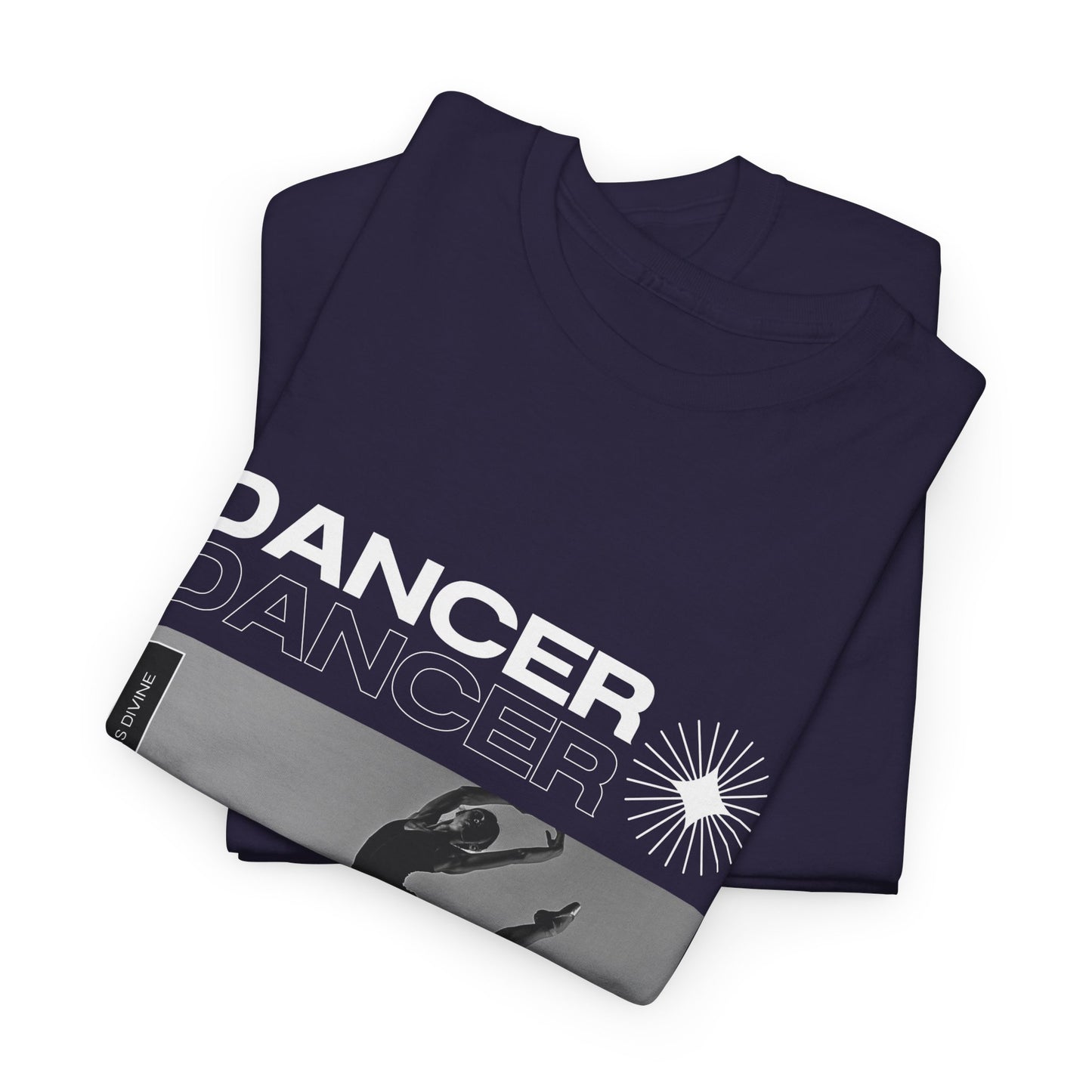 “Dancer” Mottos Streetwear Tee – Unisex Heavy Cotton Dance T-Shirt with Bold Graphic