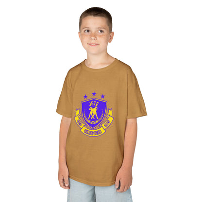 "Jeté Dance Gear" Youth Short Sleeve Tee – Collegiate-Inspired Dancer Graphic Shirt for Kids