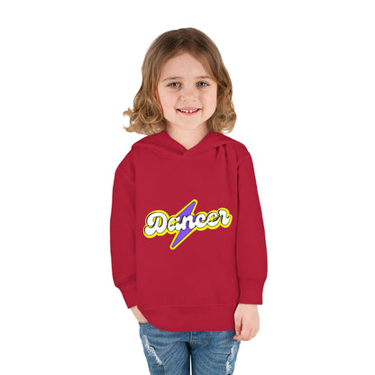 "Dancer" Superhero Toddler Pullover Fleece Hoodie – Cozy Dance-Themed Sweatshirt for Kids