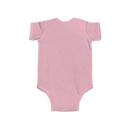 "One More Time is a Lie" Infant Short Sleeve Dance Bodysuit –Colorful Graphic Baby Outfit