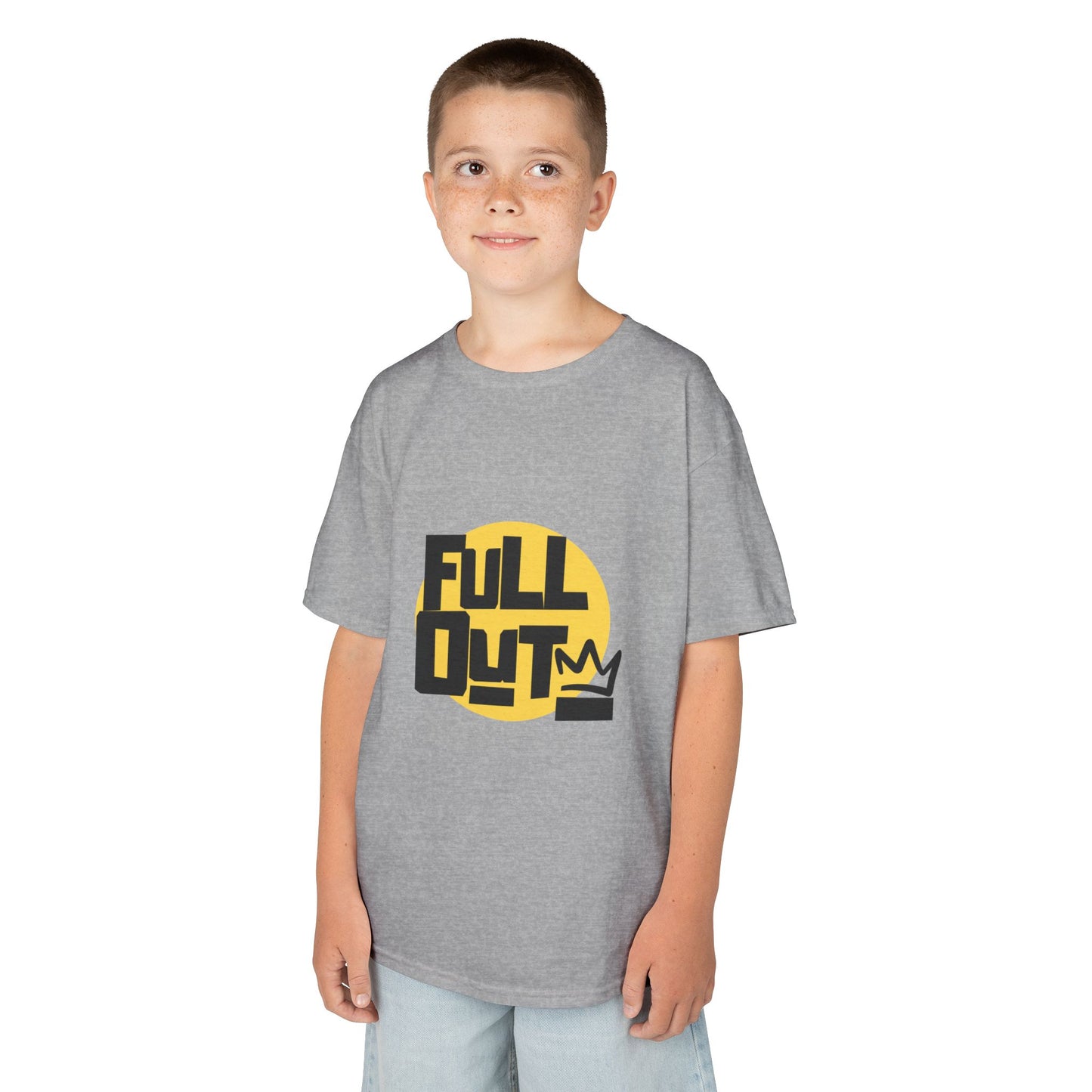 "Full Out" Dance Youth T-Shirt – Bold Streetwear-Inspired Graphic Tee for Dancers