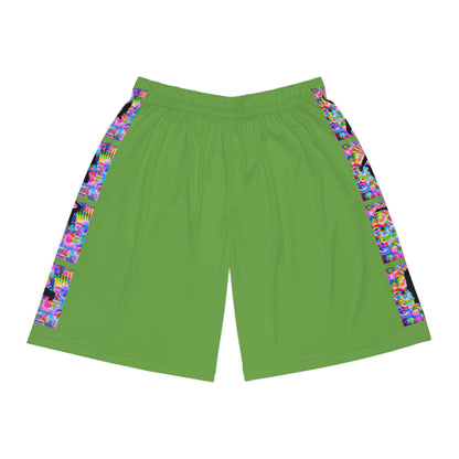 Levels Premium Collection, Vibrant Basketball Shorts for Dancers, Sportswear, Summer Fun, Gift for Dance Lovers, Casual Daily Wear