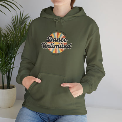 "Dance Unlimited – Potential & Growth" Retro Unisex Hoodie  Dance-Inspired Sweatshirt