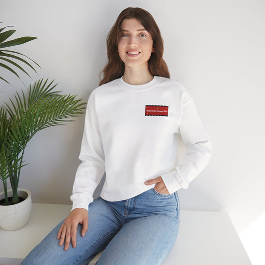 “Let’s Get to Cracking” Back Print ADULT Sweatshirt + Nutcracker 2025 Front – Unisex Heavy Blend Crewneck | Ballet Holiday Dance Sweatshirt