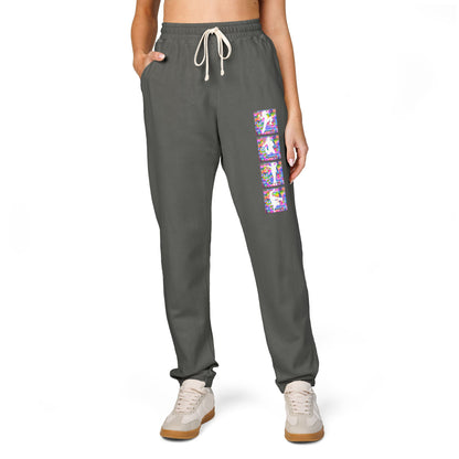 Levels Premium Collection Dancer Sweatpants – Vibrant Unisex Streetwear Joggers with Bold Dancer Silhouette Graphic