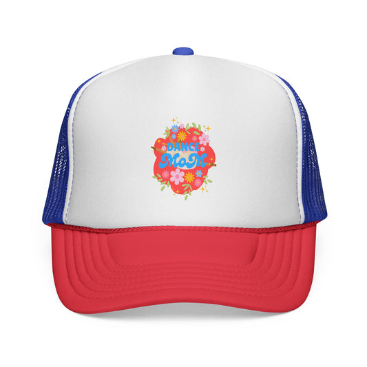 "Dance Mom" Trucker Hat – Adjustable Mesh Cap for Teens & Adults | Dance Parent Gift