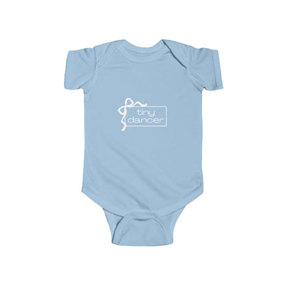 "Tiny Dancer" Infant Short Sleeve Bodysuit – Adorable Dance-Themed Baby One-Piece for Little Ballerinas and Future Movers