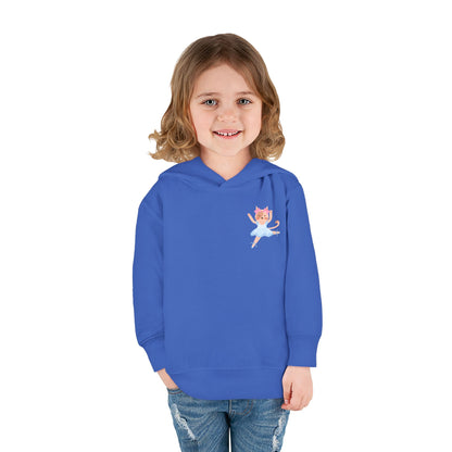“Every Meow & Then I Dance” Adorable Dancing Cat Graphic | Cute Cat Dance Hoodie for Toddlers & Little Ballet Lovers - Toddler Pullover Hoodie