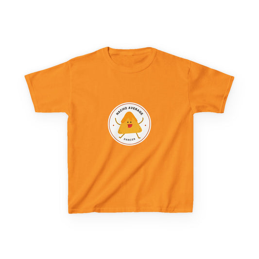 "Nacho Average Dancer" Youth Dance T-Shirt – Cute Nacho Graphic Tee for Kids Who Love to Dance