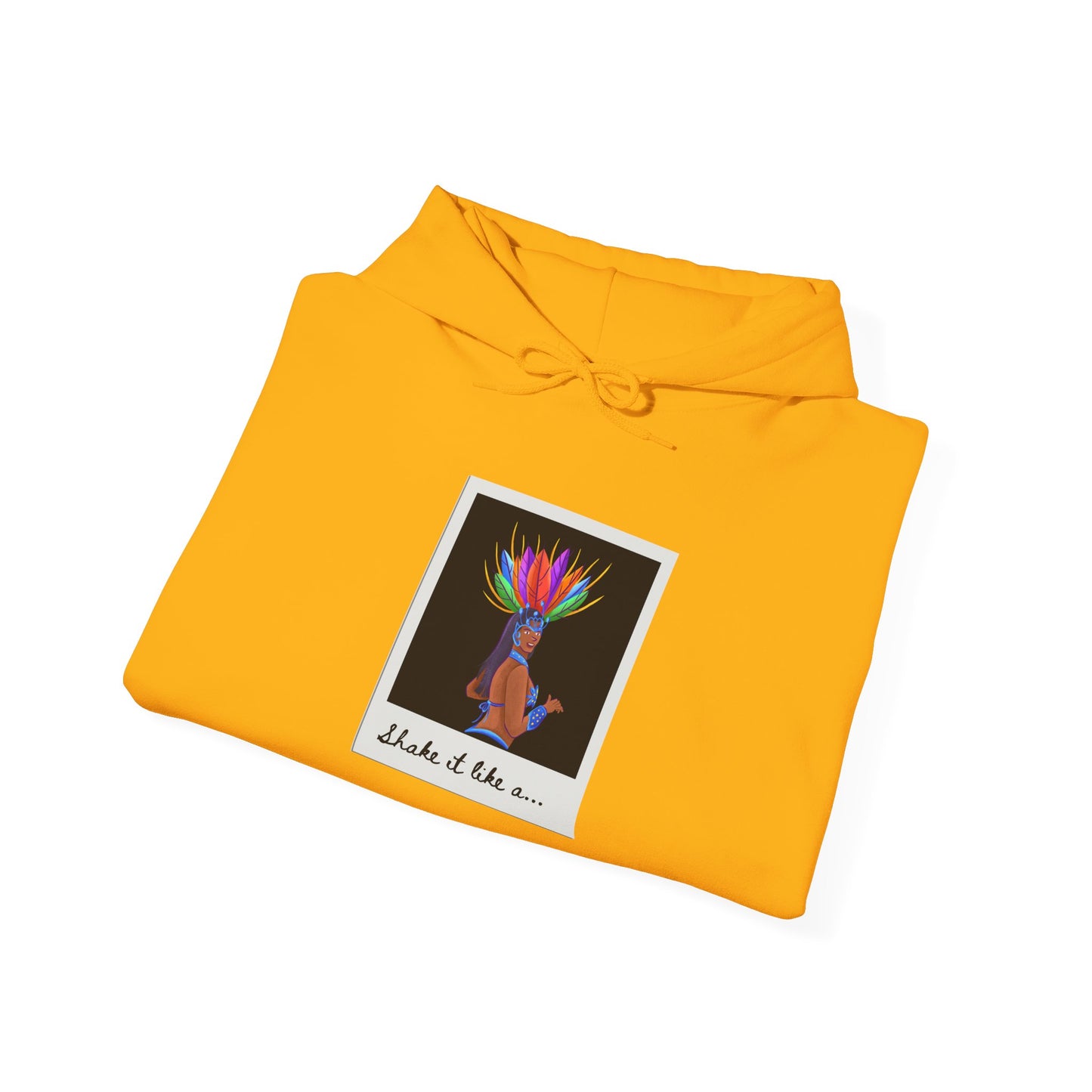 "Shake It Like a... Samba Dancer" Unisex Dance Hoodie – Carnival-Inspired Graphic Sweatshirt