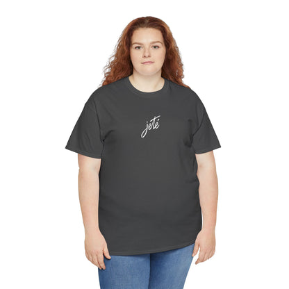 “Jeté” Official Embroidered Logo -Classic Dance Tee for Ballet & Dance Enthusiasts | Unisex Heavy Cotton™ T-Shirt