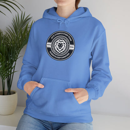 "Jeté Competition Team – Always Keep Dancing" Hoodie  Unisex Collegiate-Inspired Dance Sweatshirt