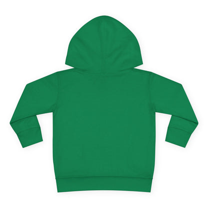 "Dancer Vibes" Toddler Pullover Hoodie – Colorful Dance-Themed Text Graphic Fleece Sweatshirt for Kids
