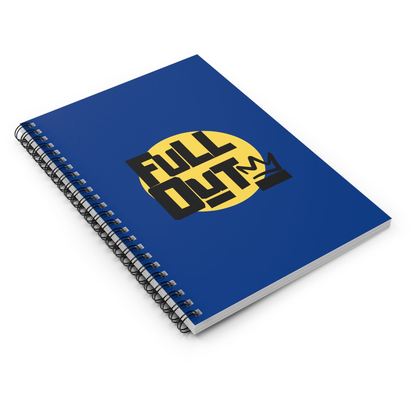 "Full Out" Spiral Notebook – Streetwear Dance Journal for Choreographers, Dancers & Hip Hop Lovers