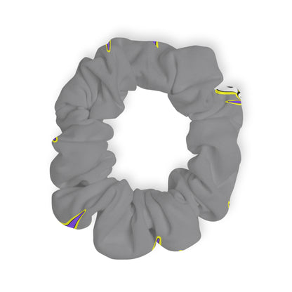 “Dancer” Scrunchie – Superhero-Inspired Dance Hair Accessory with Bold Graphic for Performers