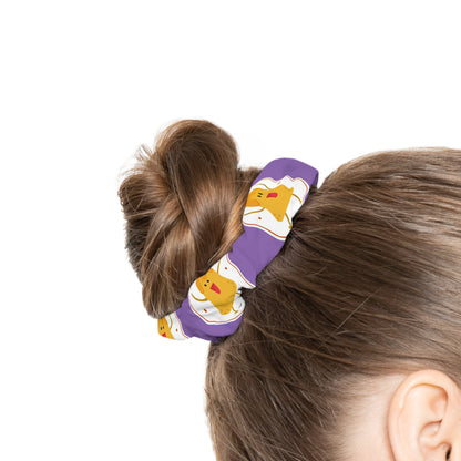 “Nacho Average Dancer” Scrunchie – Funny Dance Pun Hair Accessory with Cute Nacho Graphic
