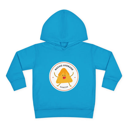 "Nacho Average Dancer" Pullover Fleece Sweatshirt with Cute Nacho Graphic | Funny Dance Gift for Kids - Toddler Dance Hoodie