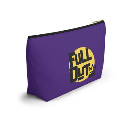 "Full Out" Makeup Bag – Streetwear-Inspired Dance Graphic – Bold Dance-Themed Zipper Pouch for Cosmetics, Accessories & Travel Essentials