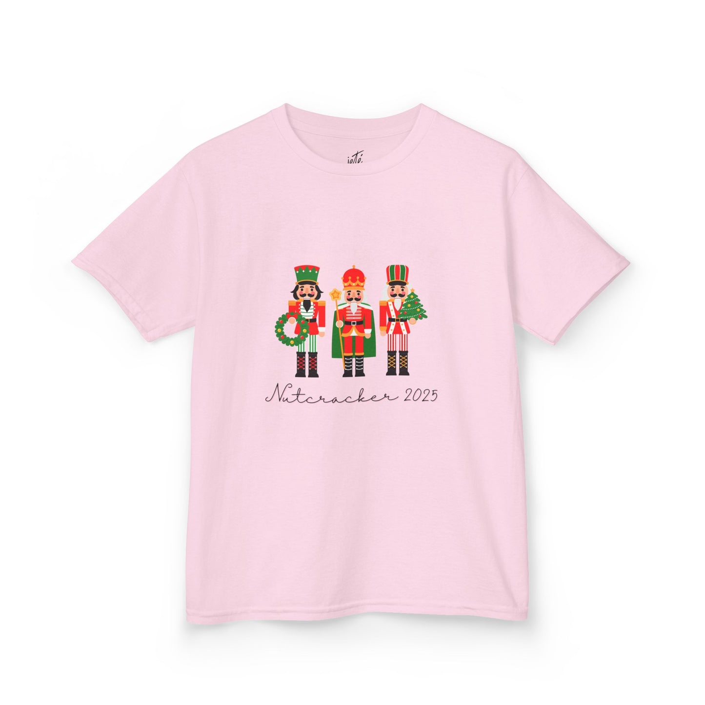 “Nutcracker 2025” T-shirt – YOUTH Crewneck | Ballet Holiday Dance T-shirt for Dancers
