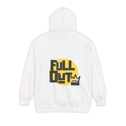 Full Out Premium Collection Dance Hoodie – Unisex Streetwear Crew Pullover with "Full Out" Back Graphic and "Crew" Front Design