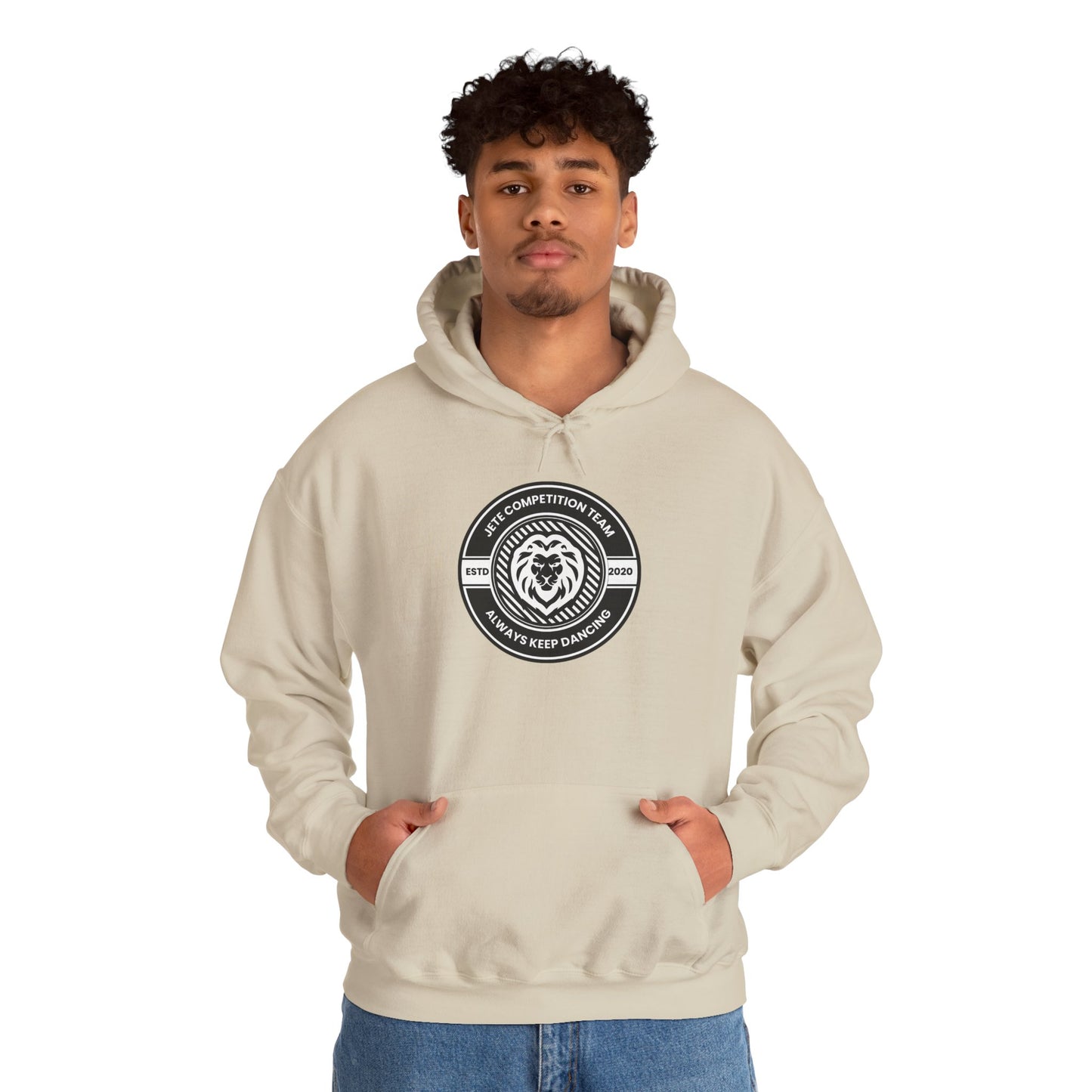 "Jeté Competition Team – Always Keep Dancing" Hoodie  Unisex Collegiate-Inspired Dance Sweatshirt