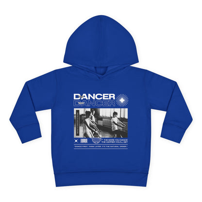 “Dancer” Toddler Pullover Hoodie – Streetwear-Inspired Ballet Class Graphic Sweatshirt for Kids”