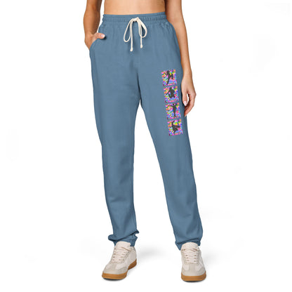 Levels Premium Collection Dancer Sweatpants – Vibrant Unisex Streetwear Joggers with Bold Dancer Silhouette Graphic