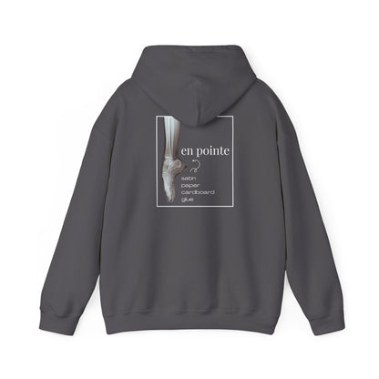 "I Dance En Pointe" Unisex Hoodie – Ballet-Themed Personalized Hoodie for Teens and Adults Featuring X-Ray Foot Design