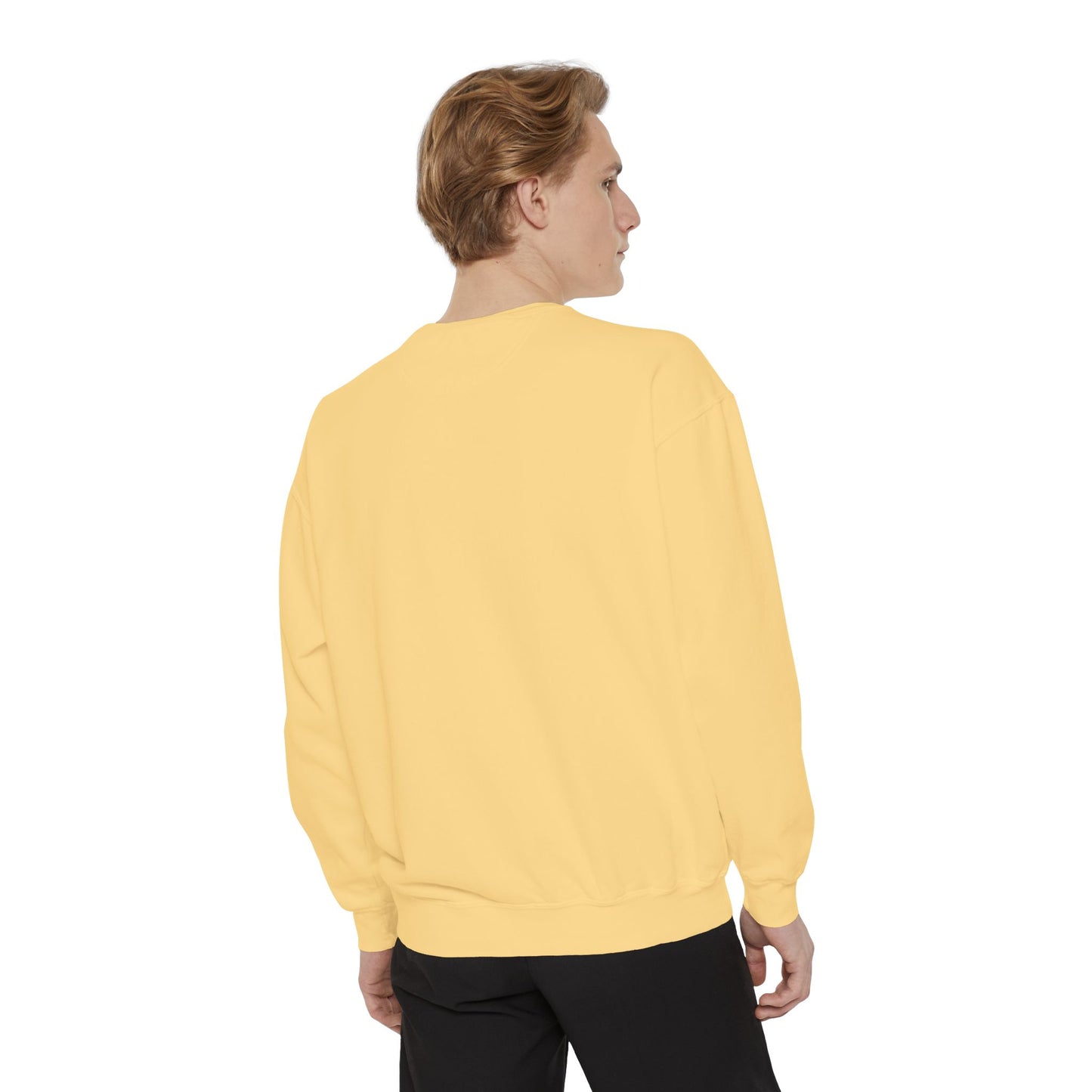 "Eat, Sleep, Dance, Repeat" Unisex Lightweight Crewneck Sweatshirt – Bold Dance Graphic Pullover for Dancers & Studio Life Enthusiasts