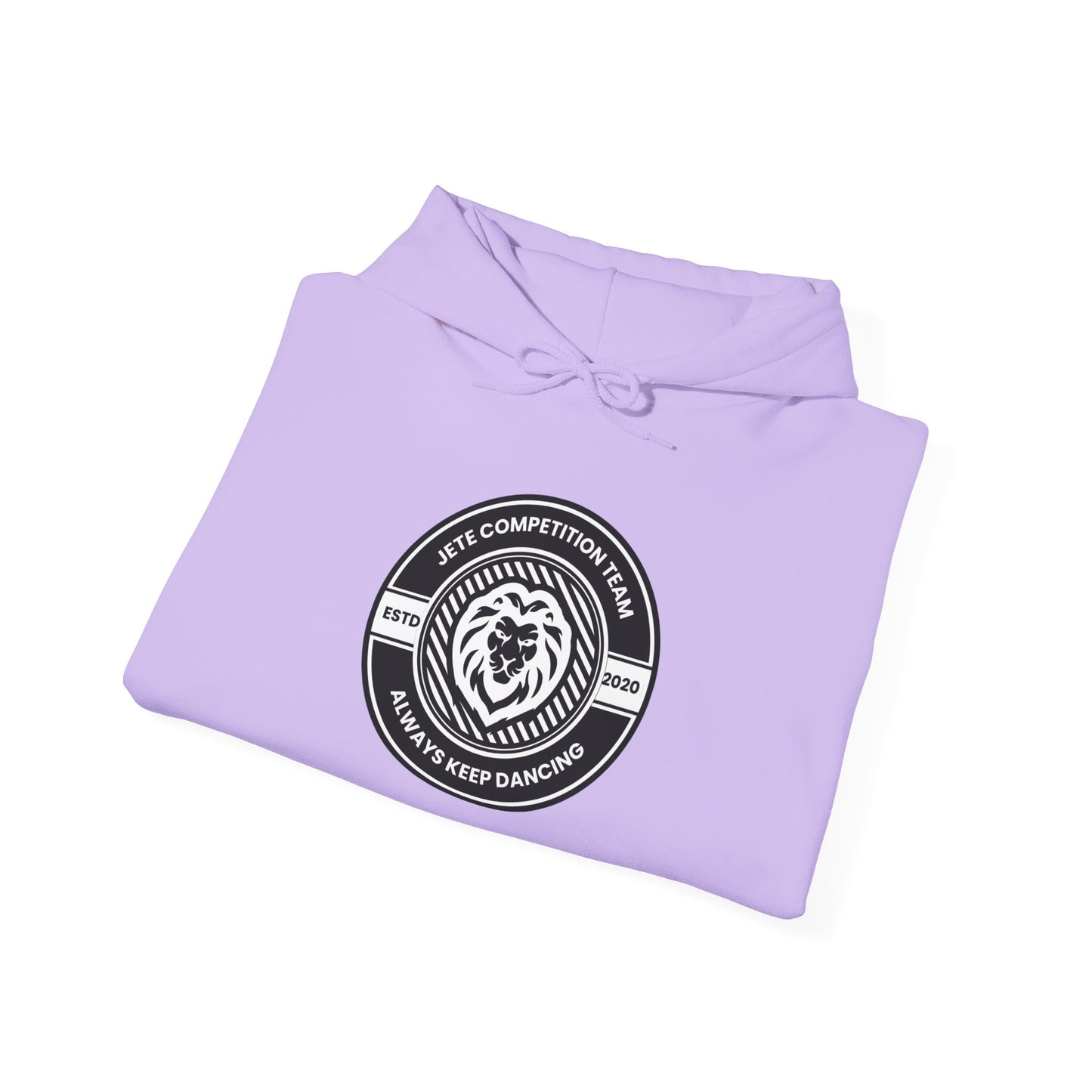 "Jeté Competition Team – Always Keep Dancing" Hoodie  Unisex Collegiate-Inspired Dance Sweatshirt