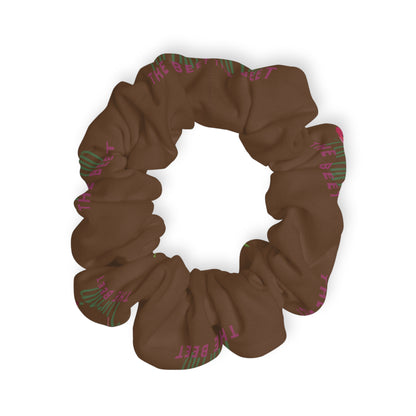 "Turnip the Beet” Scrunchie – Funny Dance Pun Hair Accessory with Cute Pepper Graphic