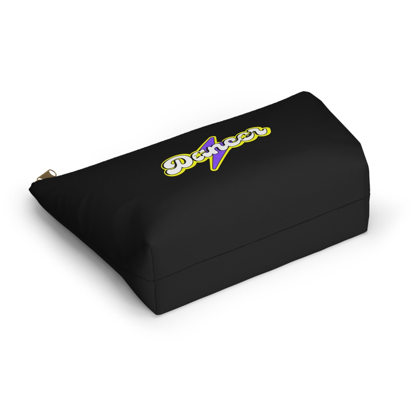 "Dancer" Makeup Bag – Superhero-Inspired Dance Graphic – Bold Dance-Themed Zipper Pouch for Cosmetics, Accessories & Everyday Essentials