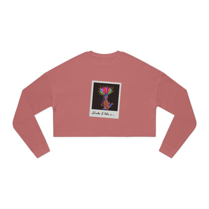 "Shake It Like a…" – Women’s Cropped Samba Dance Sweatshirt | Carnival-Inspired Dancer Graphic Pullover for Performers