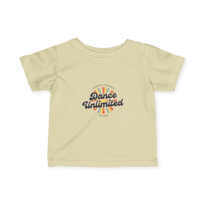 "Dance Unlimited – Potential & Growth" Infant Fine Jersey Tee – Retro Dance Graphic Baby T-Shirt for Inspired Little Performers