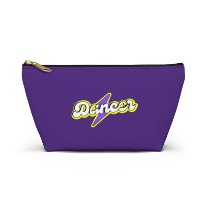 "Dancer" Makeup Bag – Superhero-Inspired Dance Graphic – Bold Dance-Themed Zipper Pouch for Cosmetics, Accessories & Everyday Essentials