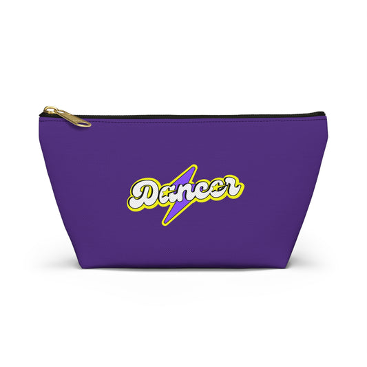 "Dancer" Makeup Bag – Superhero-Inspired Dance Graphic – Bold Dance-Themed Zipper Pouch for Cosmetics, Accessories & Everyday Essentials