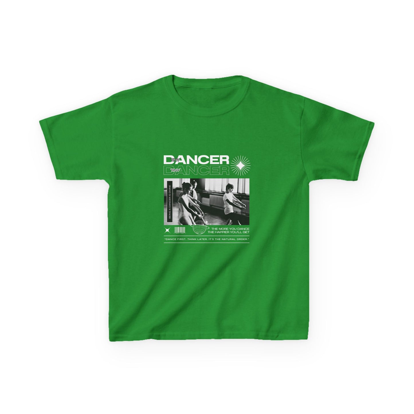 “Dancer” Youth Short Sleeve Tee – Ballet Class Streetwear-Inspired Dance Shirt for Kids
