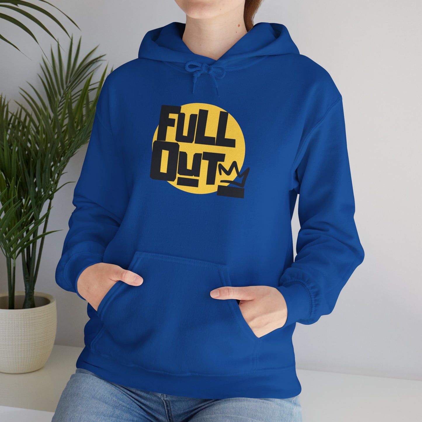 "Full Out" Dance Hoodie – Bold Streetwear-Inspired Unisex Hooded Sweatshirt for Dancers
