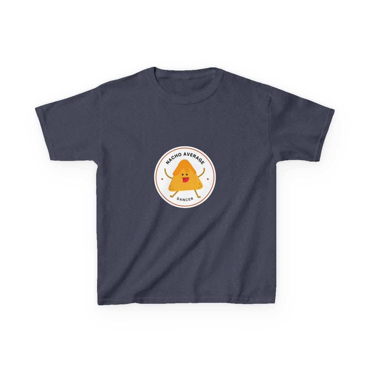 "Nacho Average Dancer" Youth Dance T-Shirt – Cute Nacho Graphic Tee for Kids Who Love to Dance
