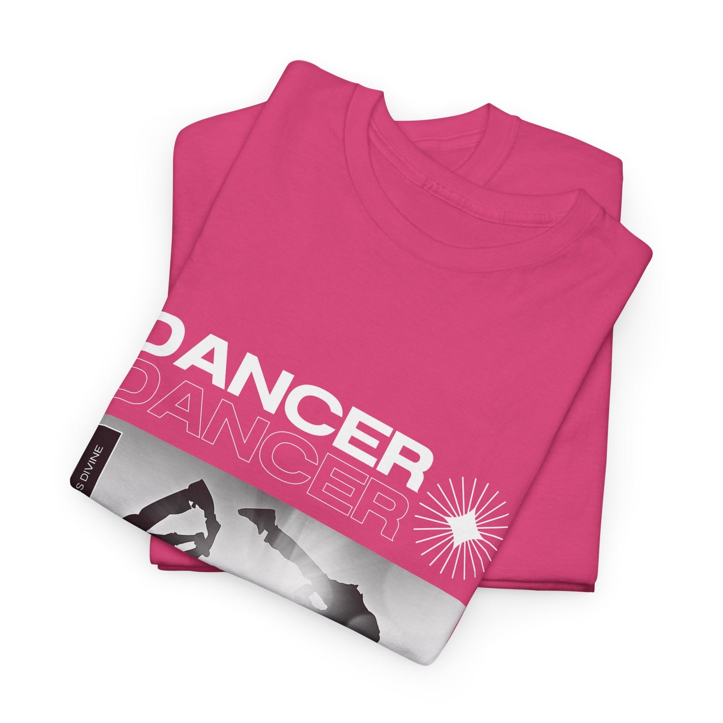 “Dancer” Graphic with Breakdancer Streetwear-Inspired Design | Hip-Hop Dance T-Shirt for Men & Women | Unisex Heavy Cotton Tee