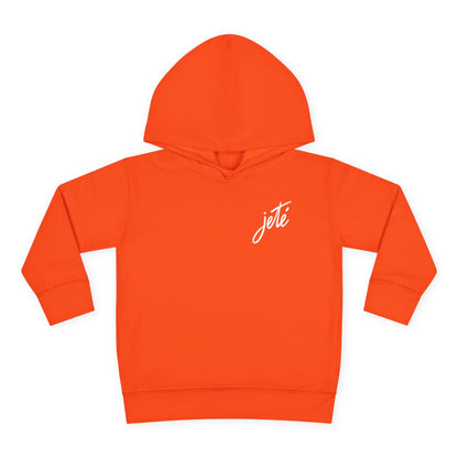 “Jeté” Official  Logo | Ballet & Dance Hoodie for Kids & Young Dance Enthusiasts - Toddler Pullover Hoodie