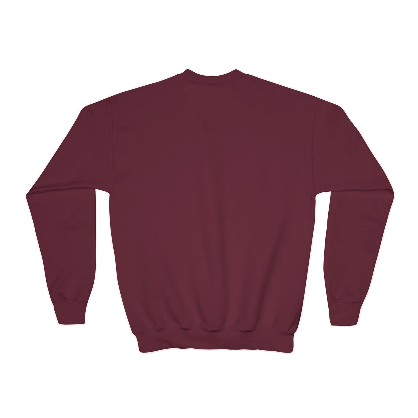 "Jeté Competition Team - Always Keep Dancing" Youth Crewneck Sweatshirt – Bold Collegiate-Inspired Dance Graphic Pullover for Kids and Teens