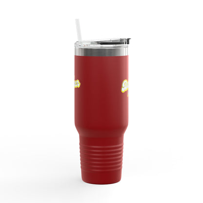 "Dancer" Superhero 40oz Insulated Travel Mug – Bold Stainless Steel Tumbler for Dance Lovers